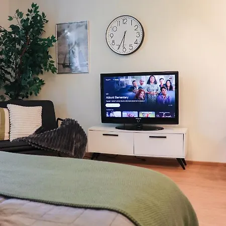 Green-themed Modern Studio At The Center * Helsinky