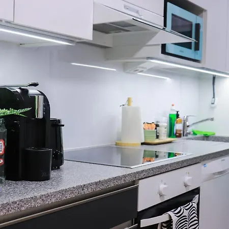 Apartmán Green-themed Modern Studio At The Center Helsinky
