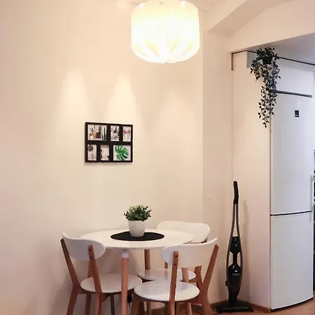 Green-themed Modern Studio At The Center *